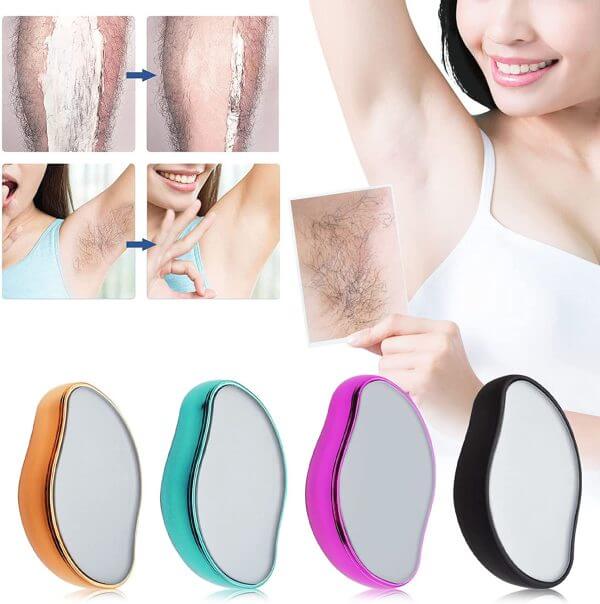 Crystal Hair Eraser – Painless Reusable Hair Removal Tool for Smooth Skin