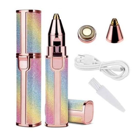 Rechargeable Eyebrow Trimmer for Women – Painless Precision Hair Remover