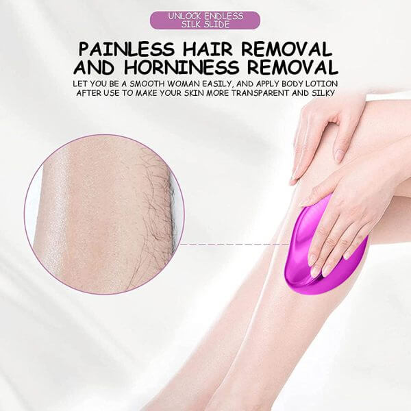 Crystal Hair Eraser – Painless Reusable Hair Removal Tool for Smooth Skin