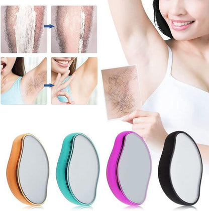 Crystal Hair Eraser – Painless Reusable Hair Removal Tool for Smooth Skin