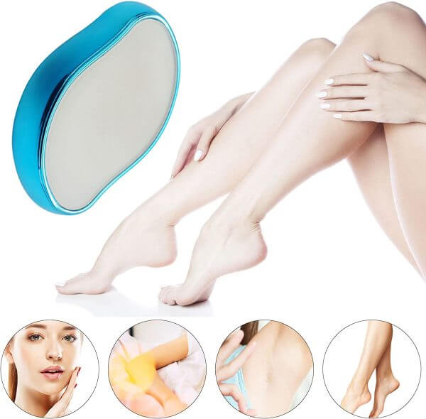 Crystal Hair Eraser – Painless Reusable Hair Removal Tool for Smooth Skin