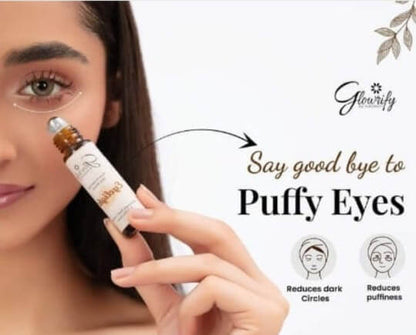 Glowrify Eyelight Serum 10ml – Dark Circles Remover Puffy Eyes Treatment Anti Aging Eye Serum for Wrinkles Fine Lines Under Eye Bags
